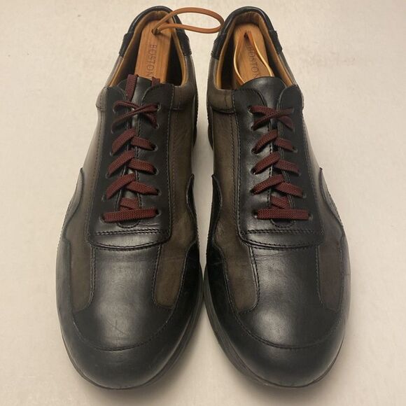 PAUL FREDRICK Men’s Leather Sneakers with Leather Lining and Cushioned Insole 8 - Picture 2 of 11